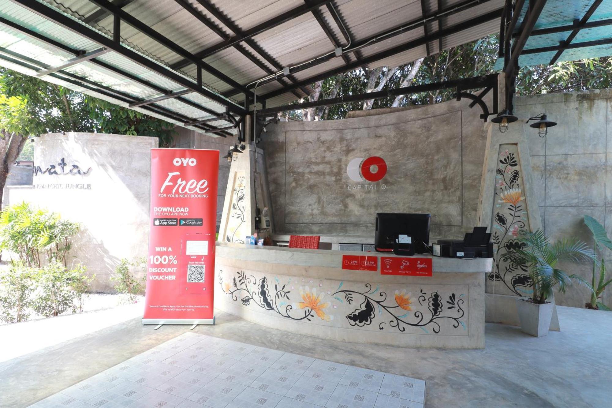 Capital O 464 At Nata Chiangmai Chic Jungle Hotel Mae Rim Exterior foto